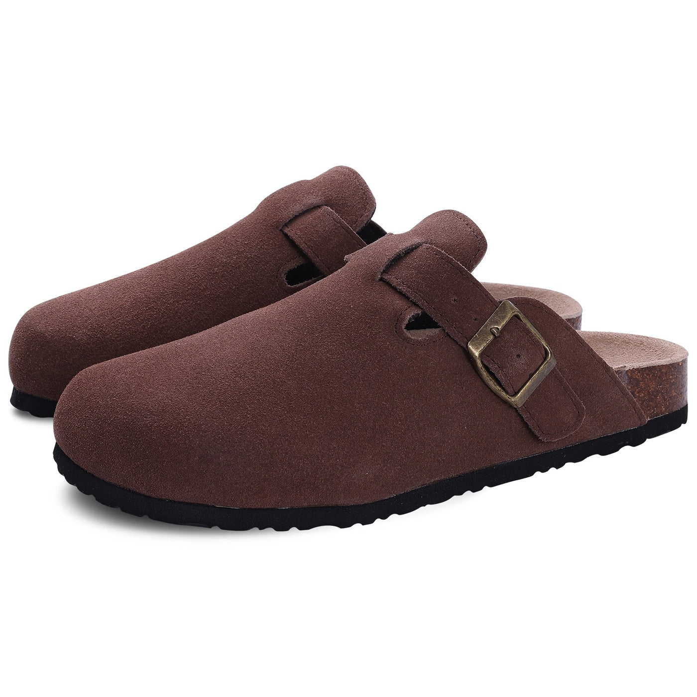 Nova | Komfortable Slip-On Clogs mit Wildleder-Optik