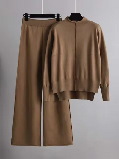 Olivia | Warme, Oversize Strick-Set