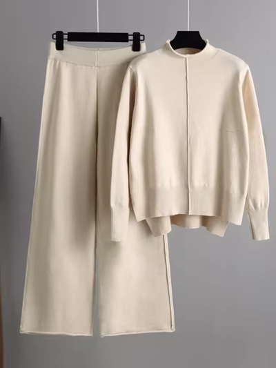 Olivia | Warme, Oversize Strick-Set
