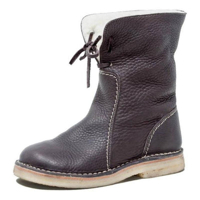 Lara | Hochwertige Lederstiefel mit Wollfutter