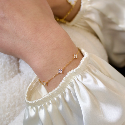 Luna | Zarte Armband mit funkelnden Details