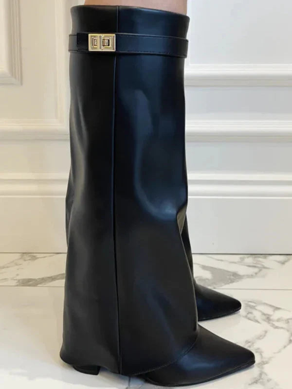 Alana | Trendige Stiefel mit Blockabsatz