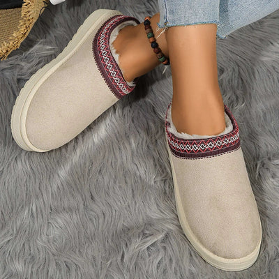 Hanna | warmer Wildlederpantoffel
