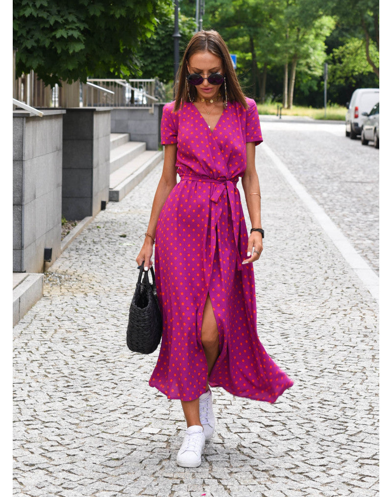 Linda | Midikleid mit Print