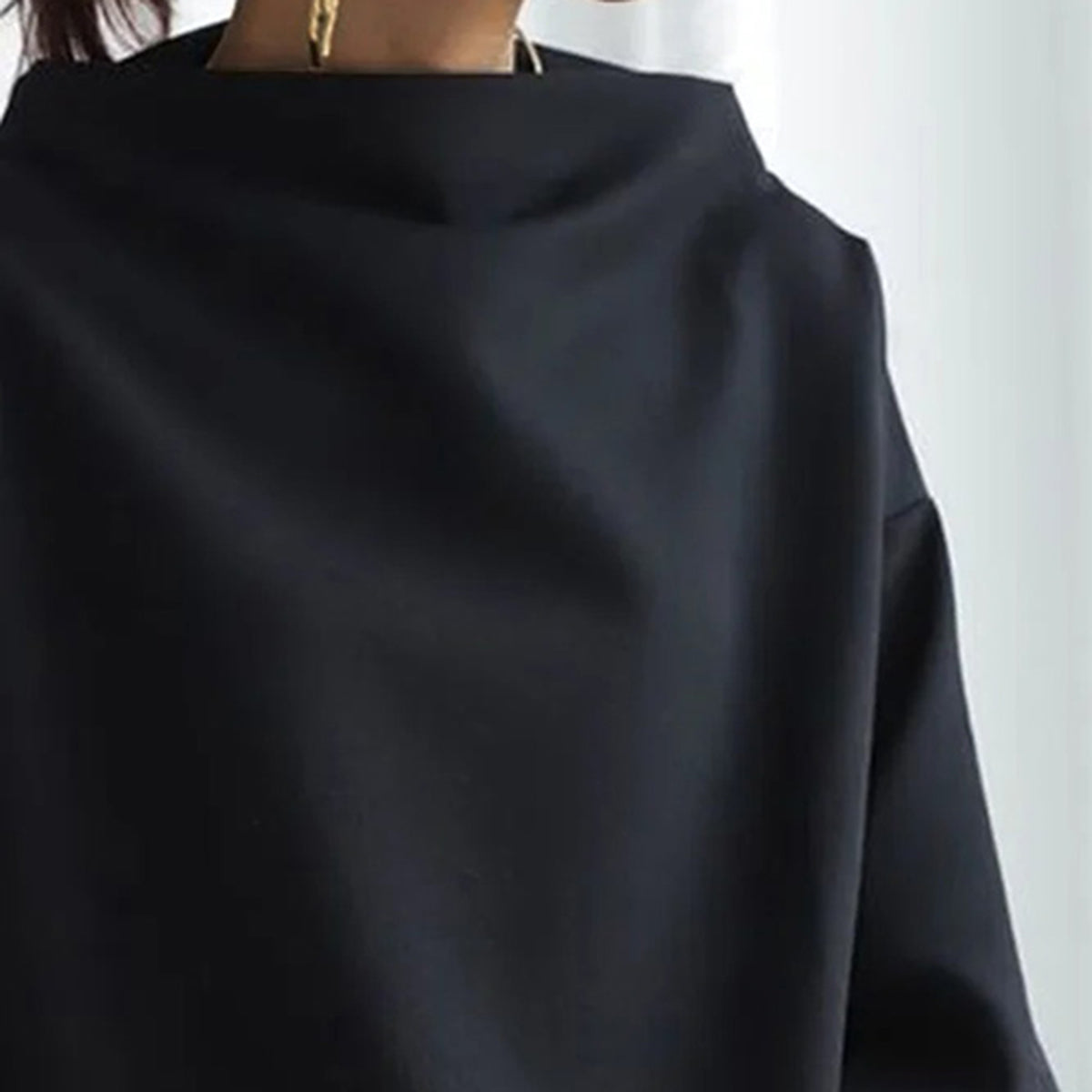 Era | Drapierter Oversize-Pullover