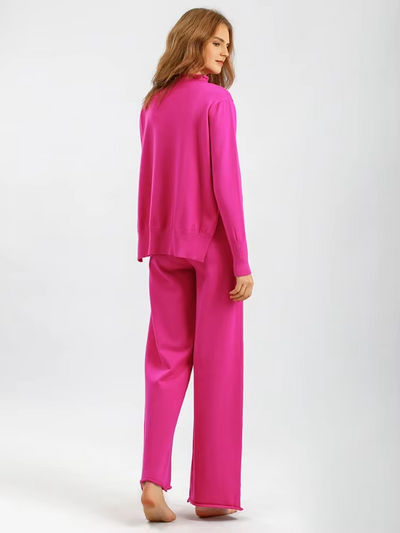 Olivia | Warme, Oversize Strick-Set