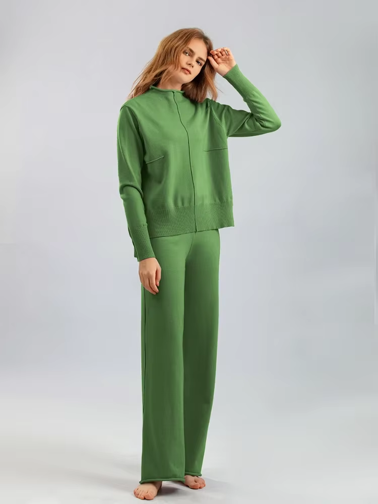Olivia | Warme, Oversize Strick-Set
