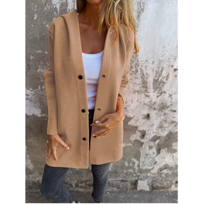 Grace | Lange Kapuzenjacke
