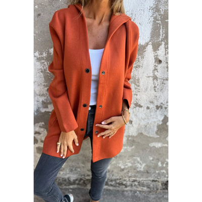 Grace | Lange Kapuzenjacke