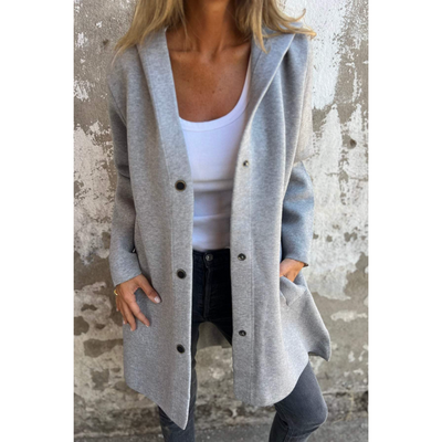Grace | Lange Kapuzenjacke