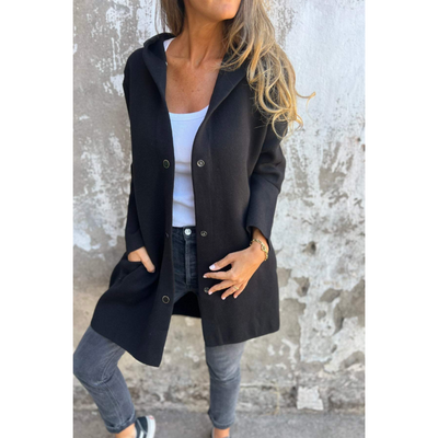 Grace | Lange Kapuzenjacke