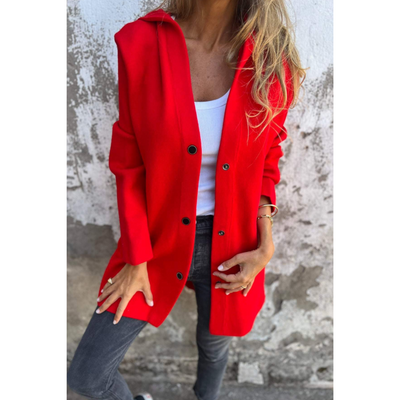 Grace | Lange Kapuzenjacke