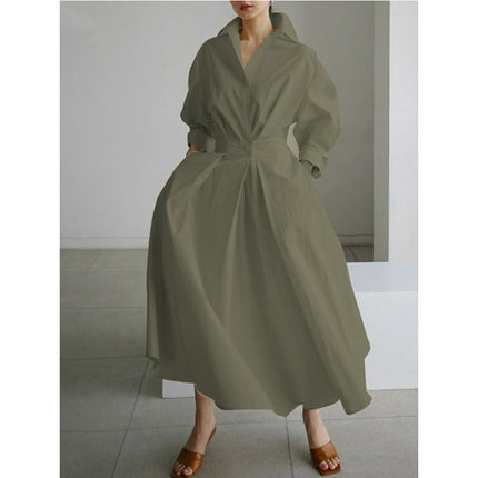 Clémence | Elegantes Hemdblusenkleid