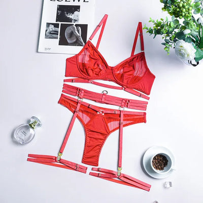 Nova | Verführerische 3-teilige Dessous-Set