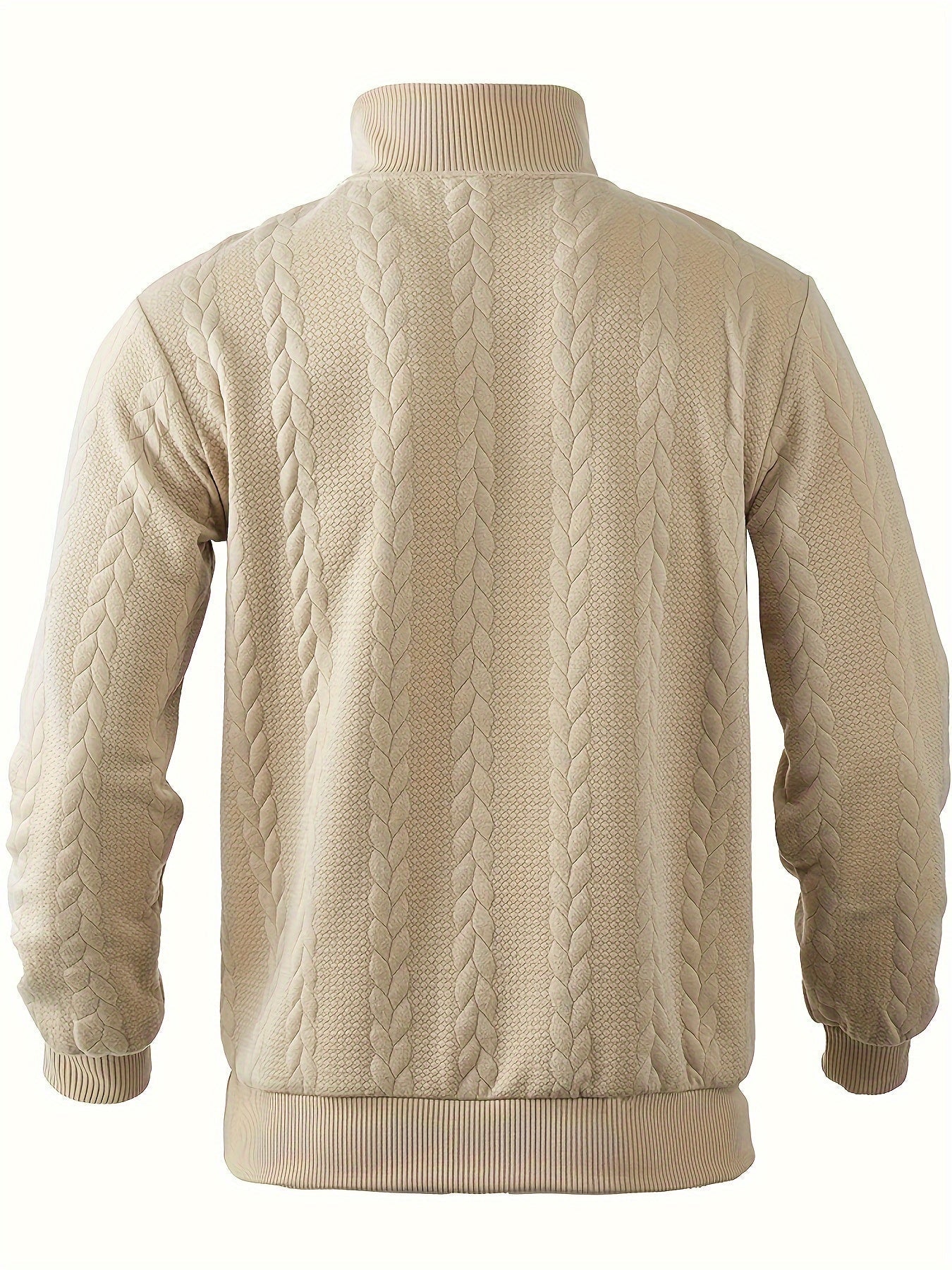 Fabio | Strickpullover mit Reißverschlusskragen
