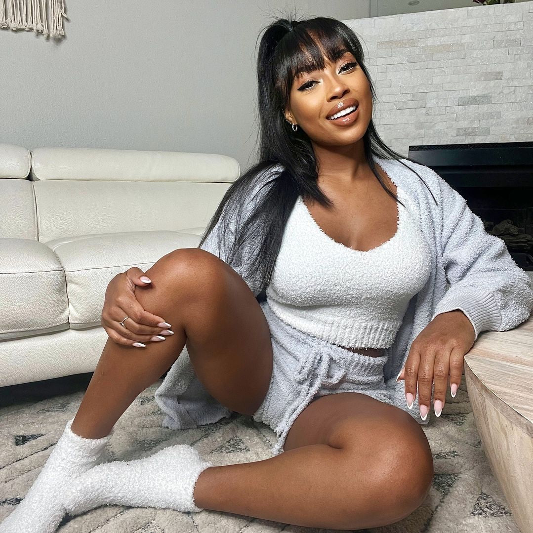 Cloudy Luxe | Loungewear Set mit einer kostenlosen Hose