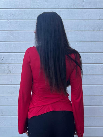 Fleur | Strickbluse mit Schleifendetail