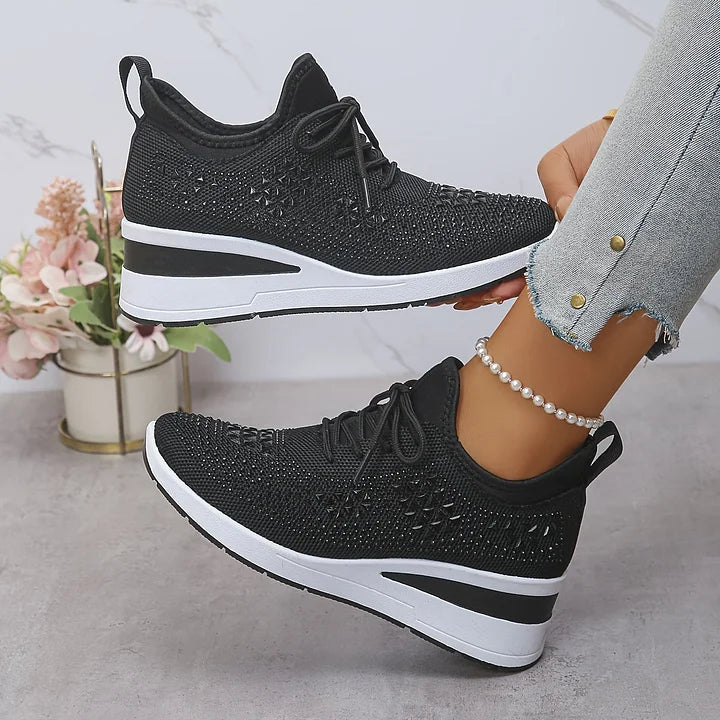 Giselle | Sneaker mit Strass-Details