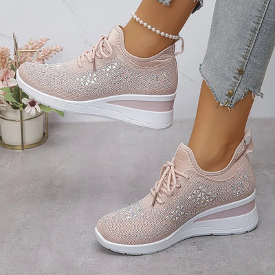 Giselle | Sneaker mit Strass-Details