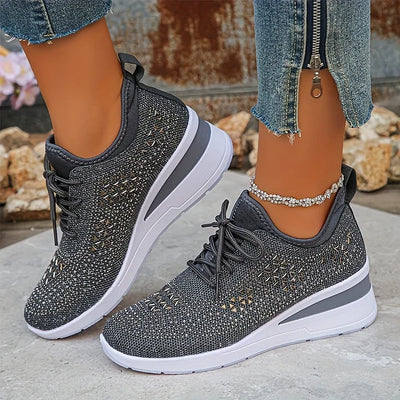 Giselle | Sneaker mit Strass-Details