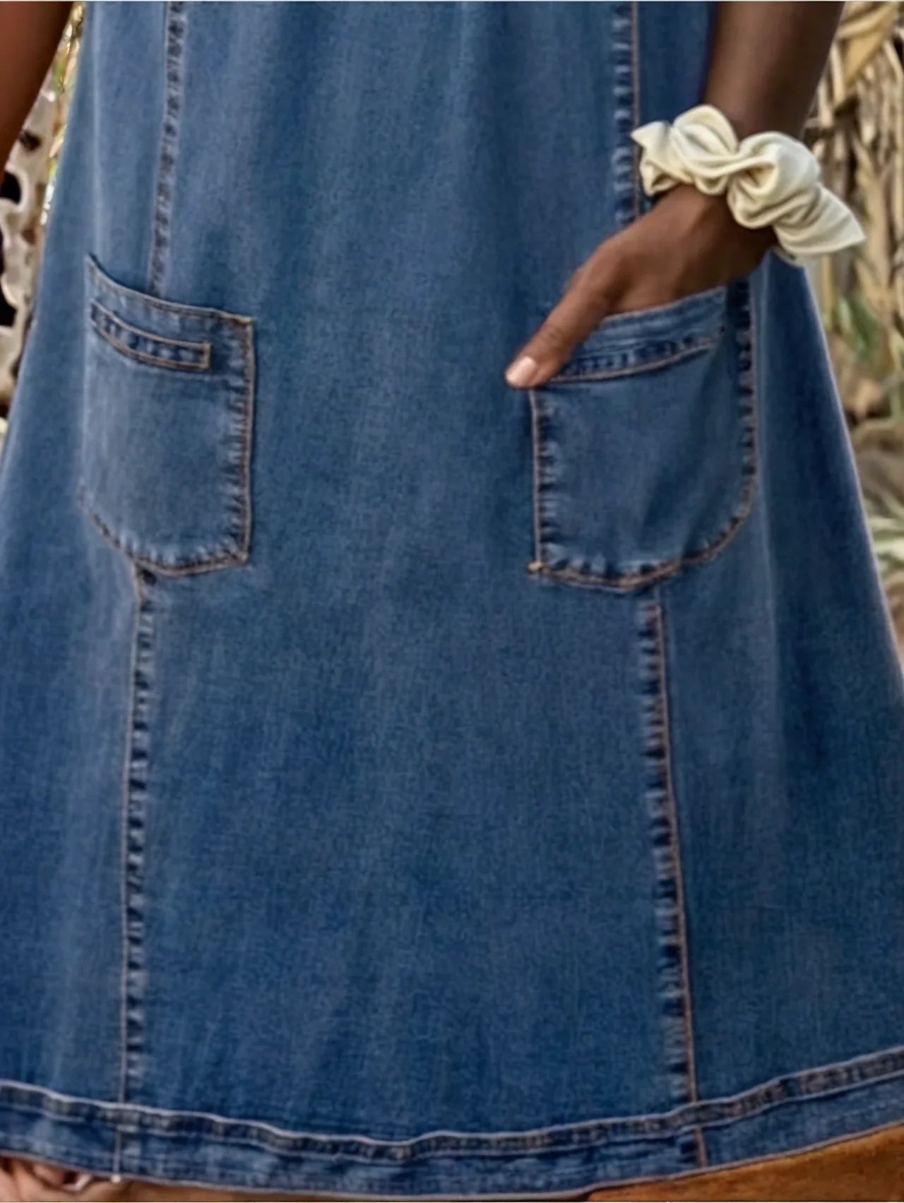 Sofia | Denim Kleid für jeden Tag