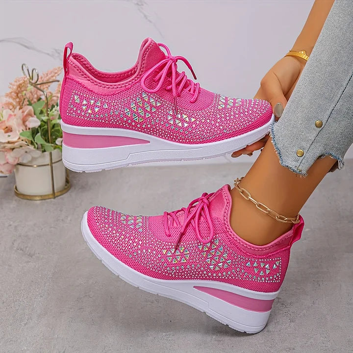 Giselle | Sneaker mit Strass-Details