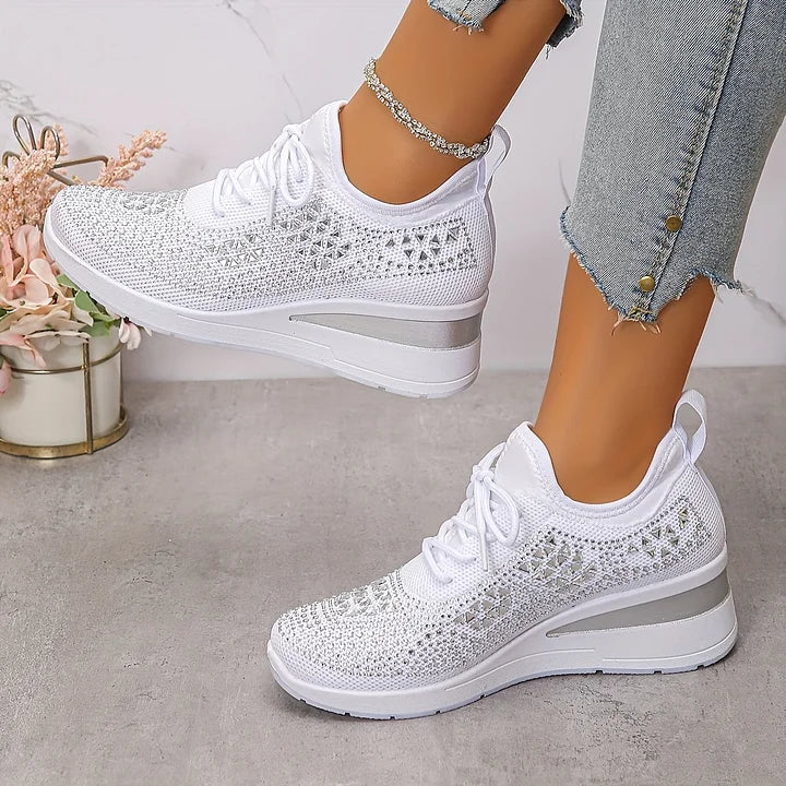 Giselle | Sneaker mit Strass-Details