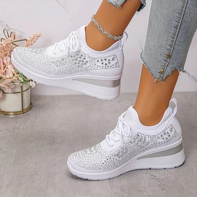 Giselle | Sneaker mit Strass-Details