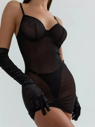 Mellany | Verführerische 4-teilige Dessous-Set