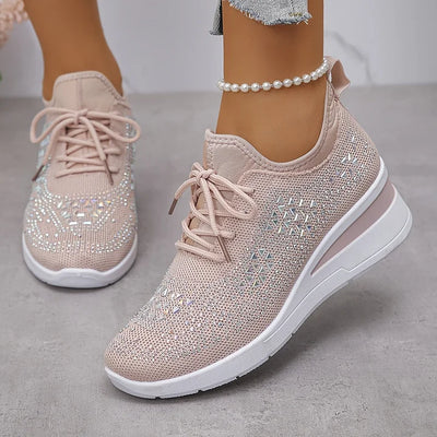 Giselle | Sneaker mit Strass-Details