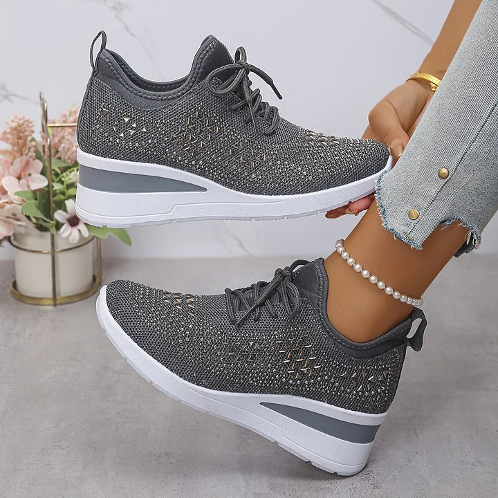 Giselle | Sneaker mit Strass-Details