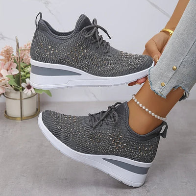 Giselle | Sneaker mit Strass-Details