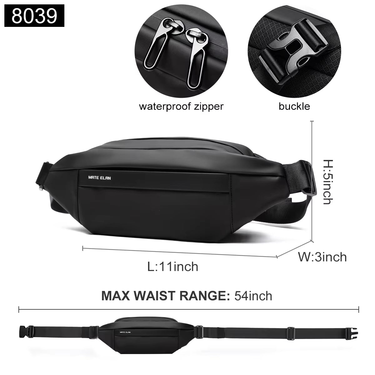 Noah | Wasserdichte Crossbody-Tasche