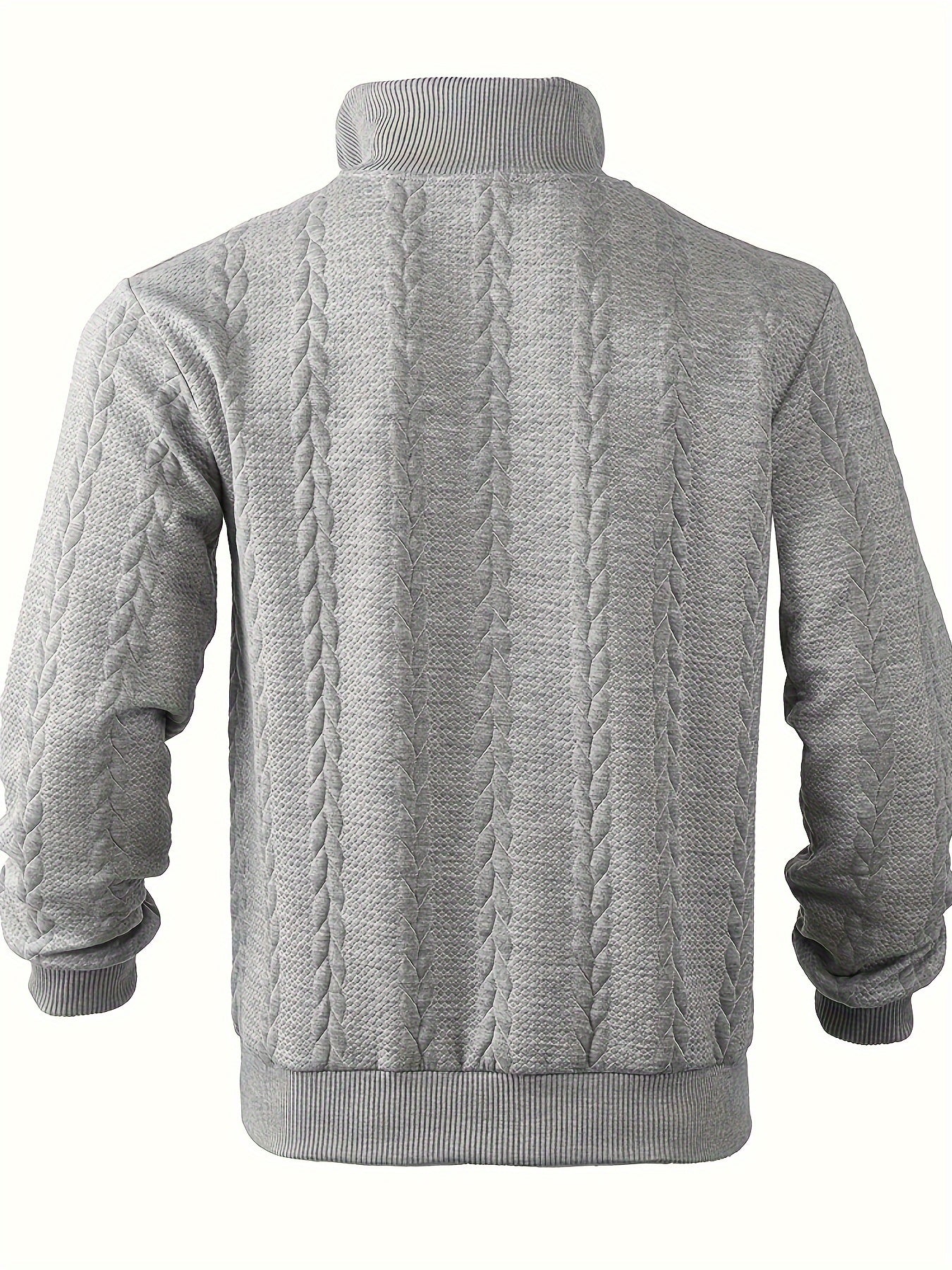 Fabio | Strickpullover mit Reißverschlusskragen