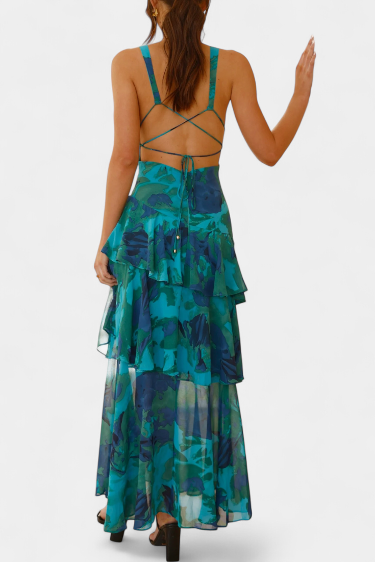 Domenica | Elegantes Volantkleid