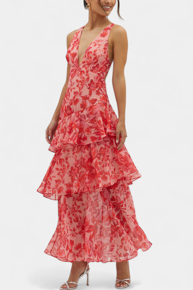 Domenica | Elegantes Volantkleid