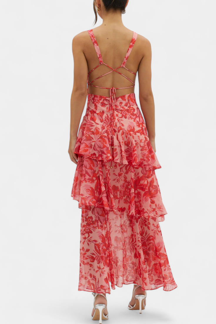 Domenica | Elegantes Volantkleid