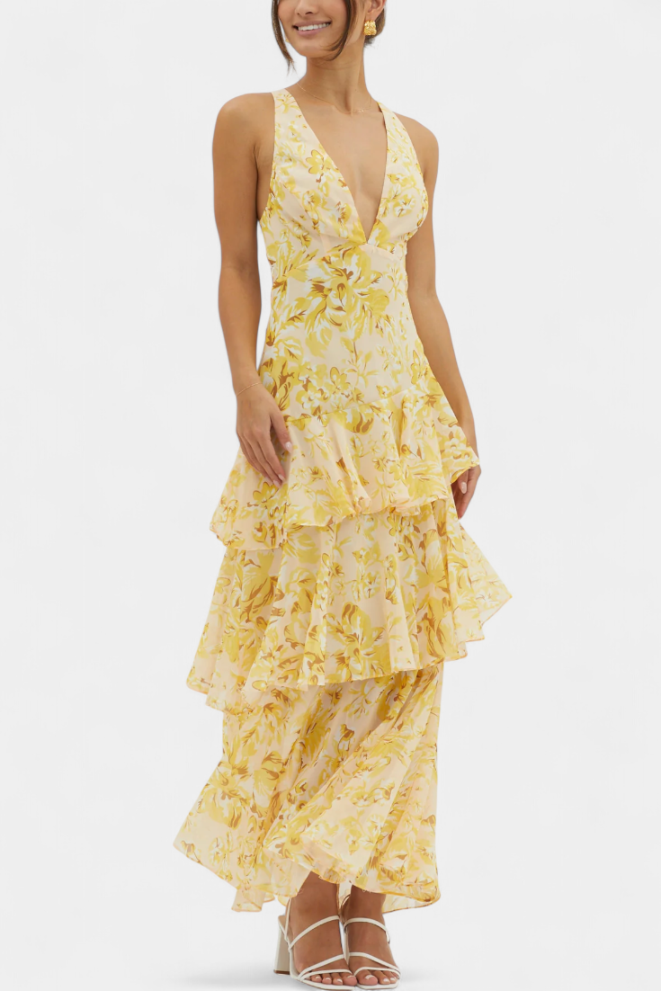 Domenica | Elegantes Volantkleid