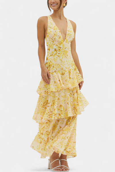Domenica | Elegantes Volantkleid