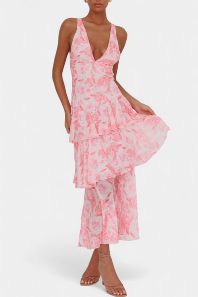 Domenica | Elegantes Volantkleid