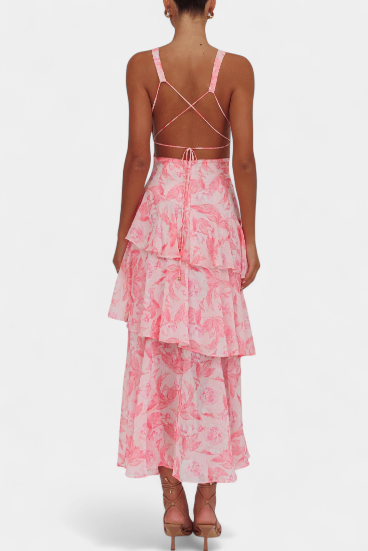 Domenica | Elegantes Volantkleid