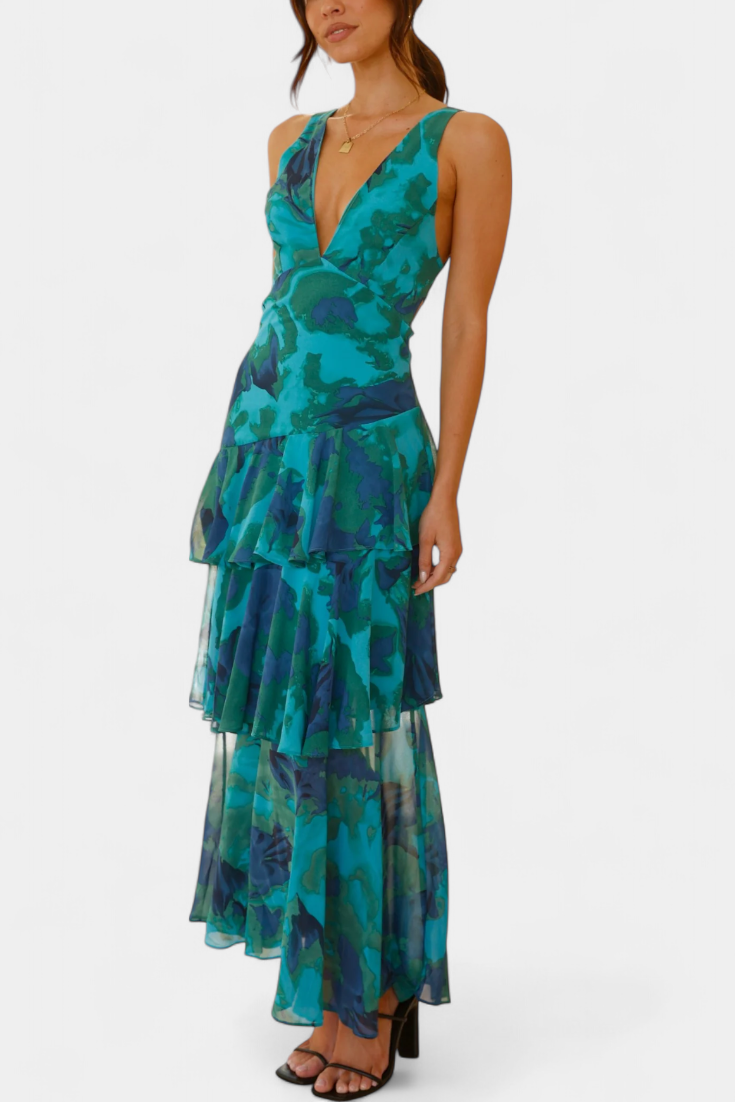 Domenica | Elegantes Volantkleid