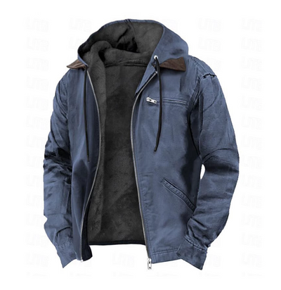 Martin | Warme Jacke mit Kapuze