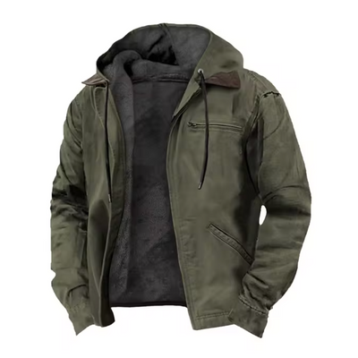 Martin | Warme Jacke mit Kapuze