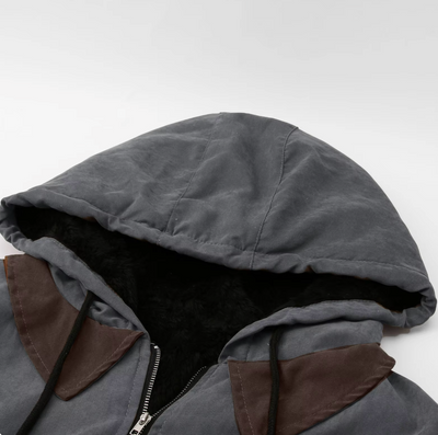 Martin | Warme Jacke mit Kapuze