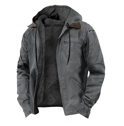 Martin | Warme Jacke mit Kapuze