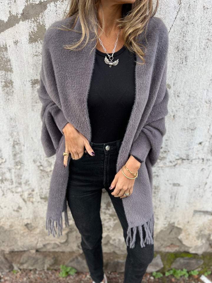 Alina | Eleganter Wickelpullover