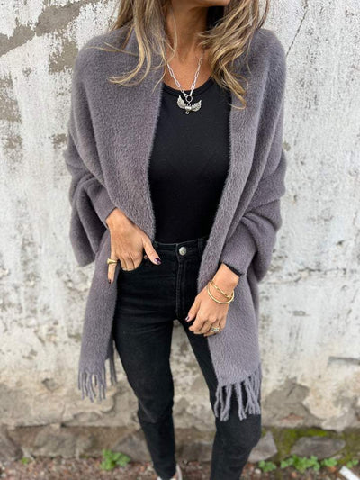 Alina | Eleganter Wickelpullover