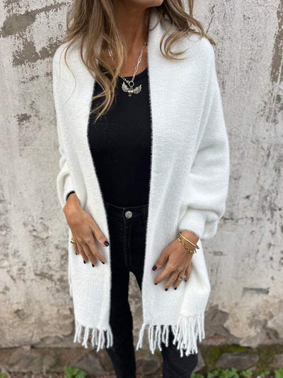 Alina | Eleganter Wickelpullover