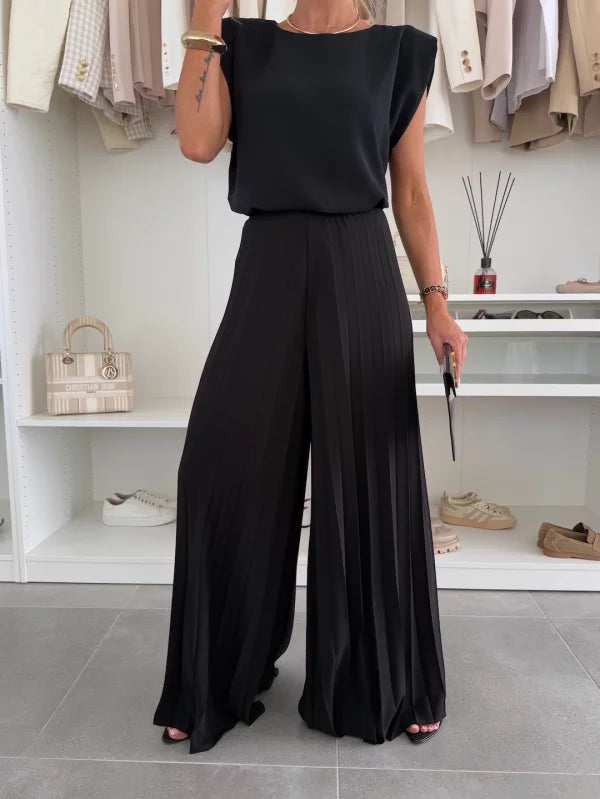 Maruja | Zweiteiler-Set mit Plisseehose